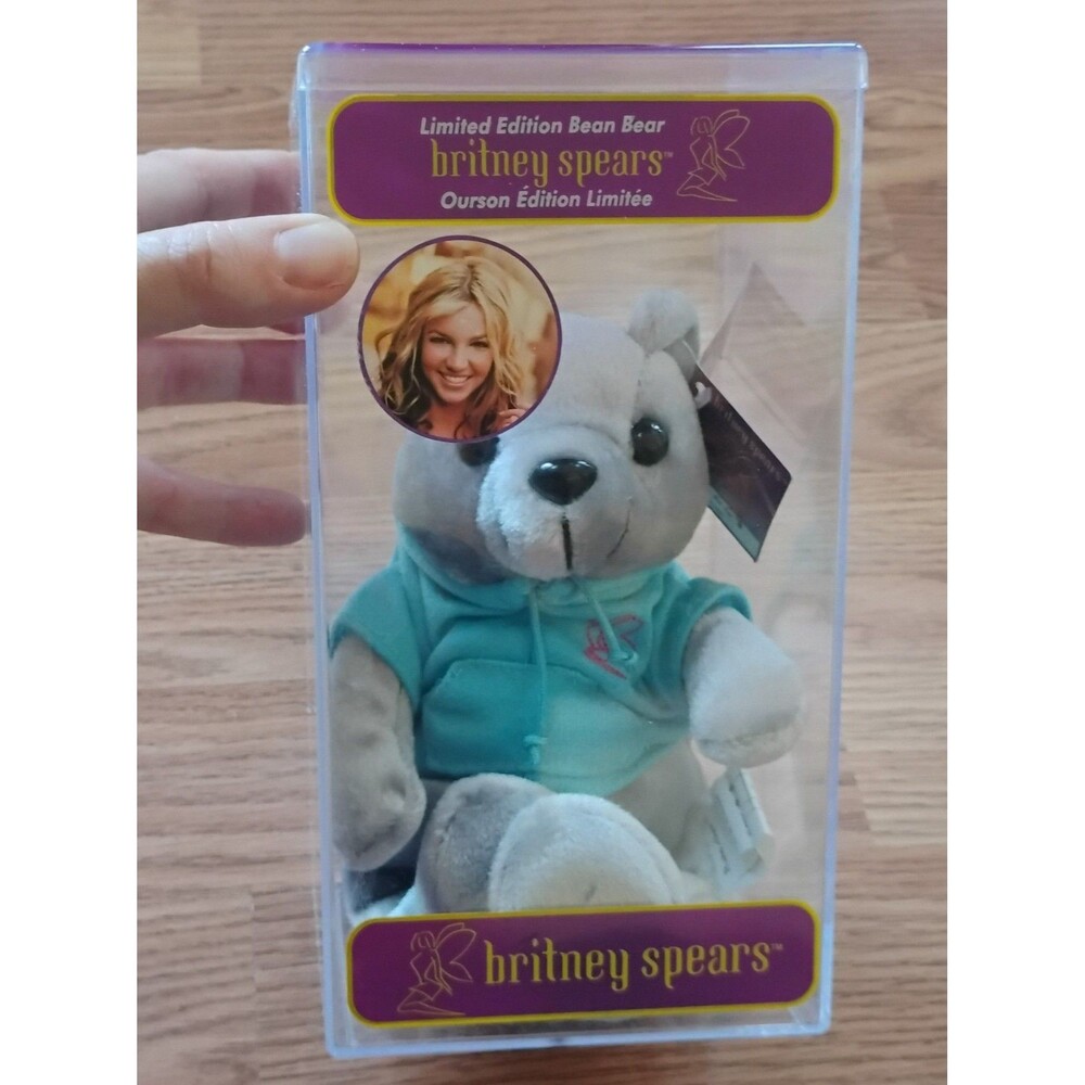 Britney Spears Limited Edition Bean Bear #4 (#224 Out of 35,000) Britney Brands